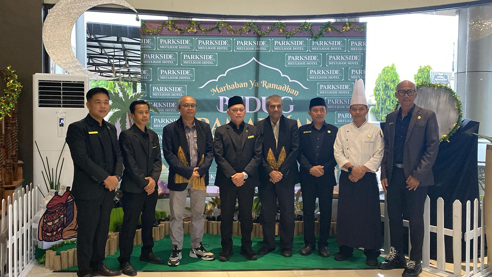 GM Parkside Meuligoe Hotel Sambut Gubernur Aceh