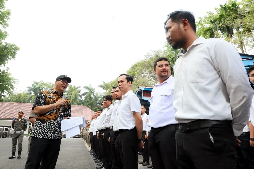 Penuhi Kebutuhan, 216 Pegawai Non ASN Pemkab Deliserdang Dipindahkan Ke Satpol PP