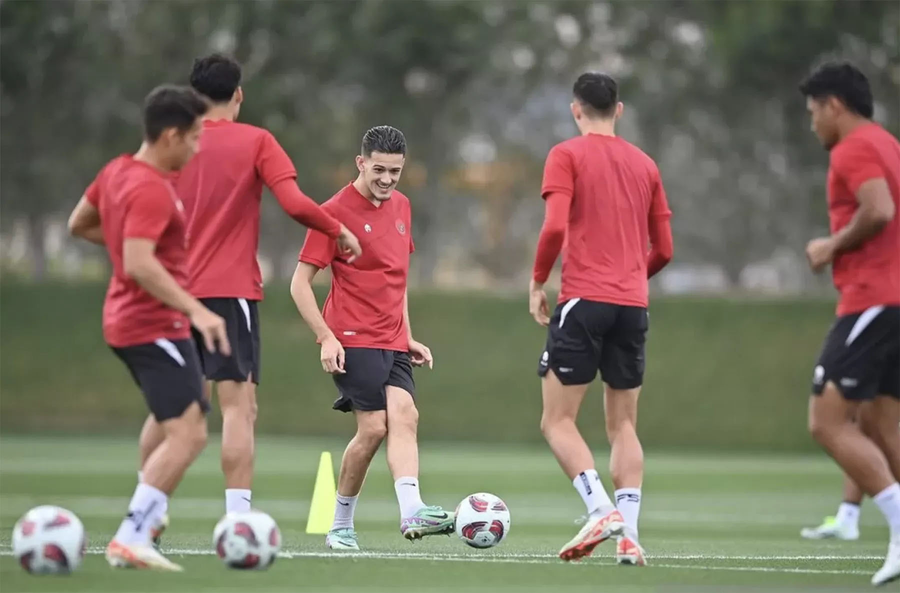 Timnas Langsung Geber Latihan