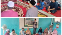 Alumni MIN 2 Merduati Banda Aceh Dr.Taqwaddin yang juga Hakim Ad Hoc dan Dosen USK Banda Aceh meminta kepada siswa untuk tekun dan takzim kepada orang tua, pada acara DAMAR di Sekolah setempat, Sabtu (01/03/25).(Waspada/T.Mansursyah)