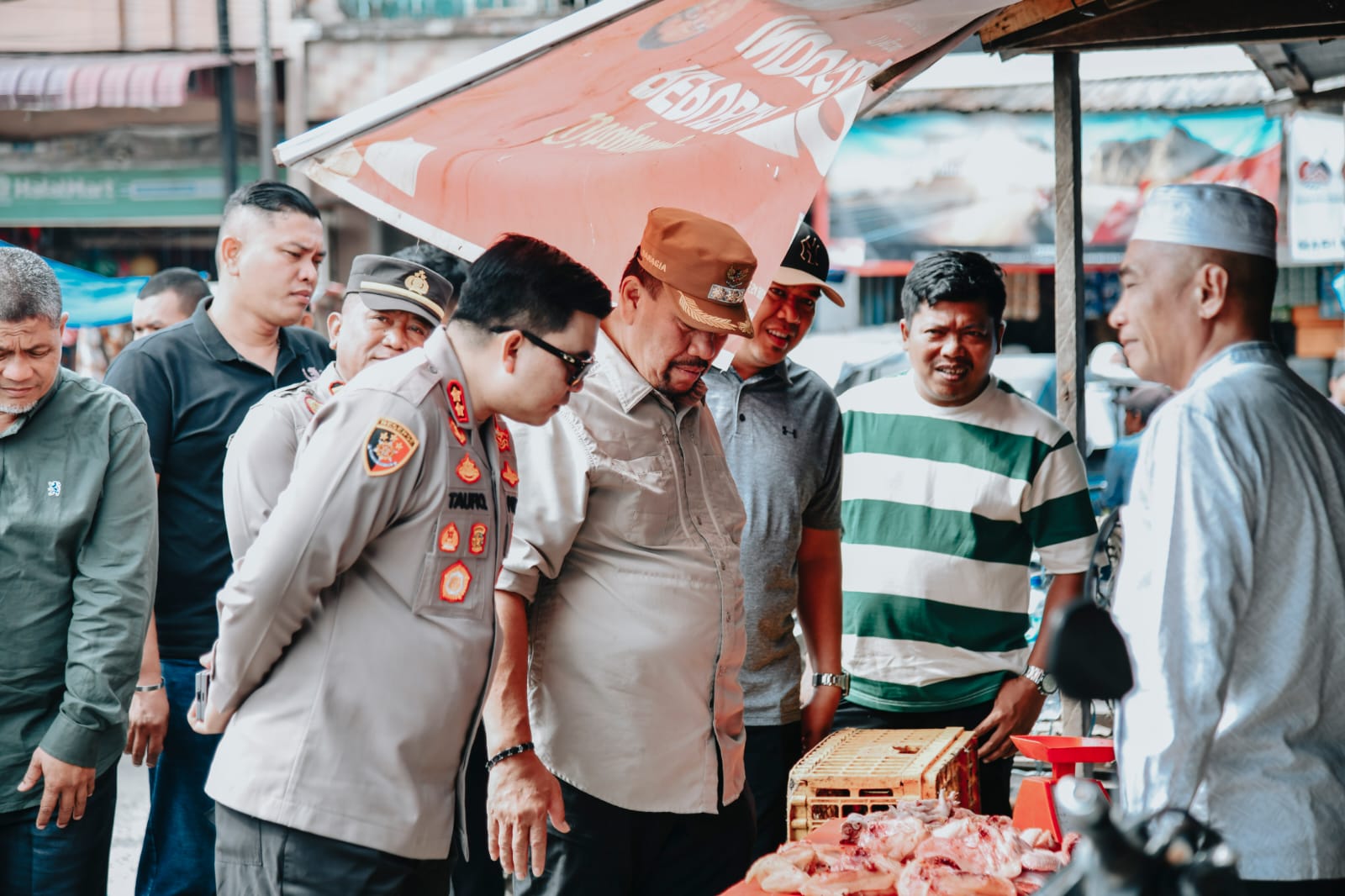 Pastikan Kestabilan Harga, Bupati Batubara Sidak Pasar