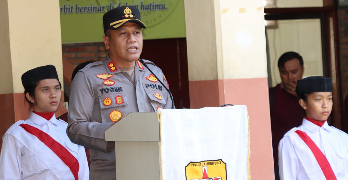 Kapolres P. Siantar Motivasi Pelajar SMP