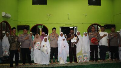 Safari Ramadan Kapolres Batubara Kunjungi Masjid Medang Deras