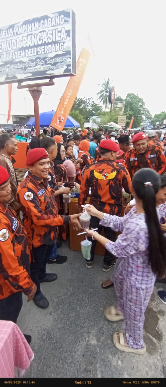 MPC PP Deliserdang Bagikan 650 Takjil