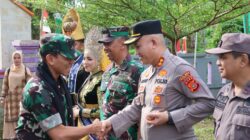 Asops Kasad Mayjen TNI Christian Kurnianto Tehuteru saat akan memasuki lokasi acara. Waspada/Ist