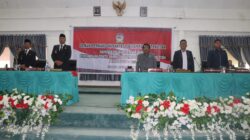 DPRD Toba Gelar Paripurna Penyampaian Pidato Sambutan Bupati dan Wakil Bupati Toba Periode 2025-2030. Waspada/Ist