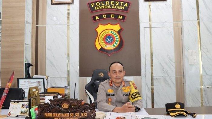 Polresta Banda Aceh Sita Amankan 59 Sepeda Motor Dari Balap Liar