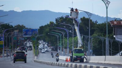 Kepala DLHK3: Lampu Penerangan Jalan Kota Berangsur Normal