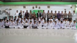 Kegiatan Safari Ramadhan Polres Simalungun di Pondok Pesantren Dzhunnurain Alquran Centre.(Waspada/ist).