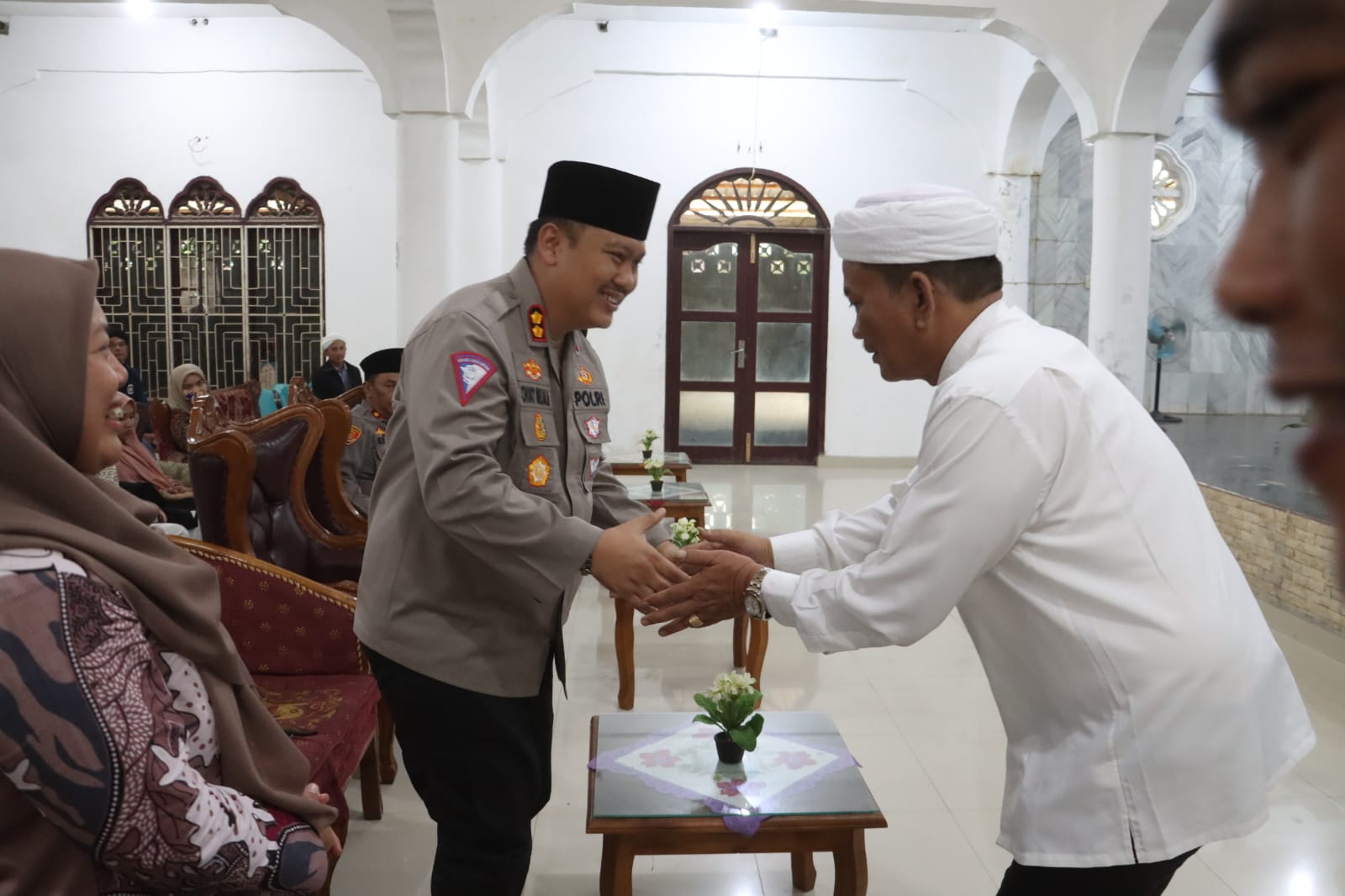 Kapolres Simalungun Silaturahmi Di Pondok Pesantren Syekh Salman Daim