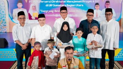 PLN UIP Sumbagut Berbagi Kebahagiaan Ramadhan Bersama Anak Yatim Dan Dhuafa