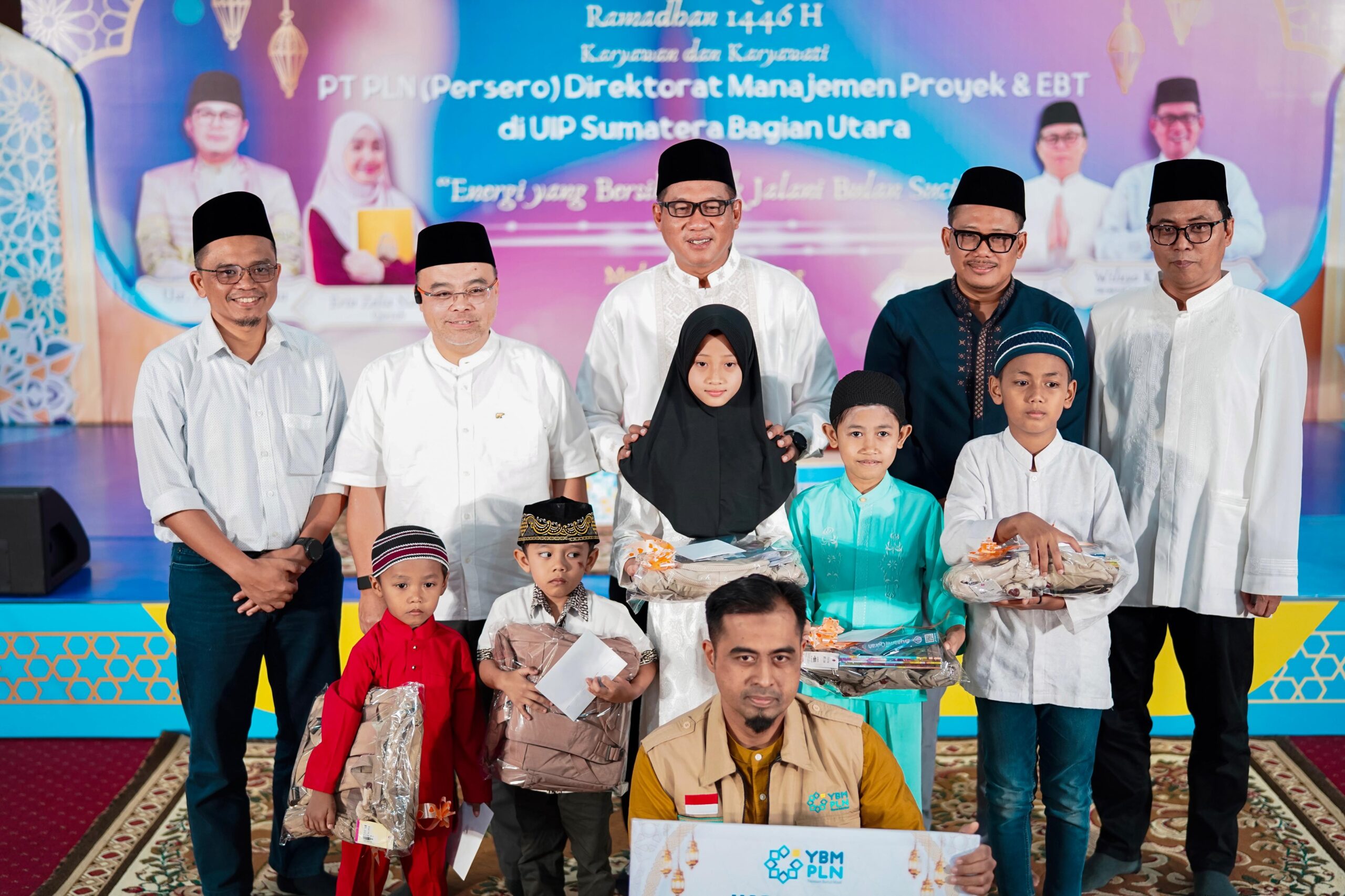 PLN UIP Sumbagut Berbagi Kebahagiaan Ramadhan Bersama Anak Yatim Dan Dhuafa