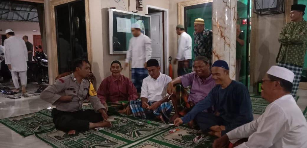 Polres P.Siantar Intensifkan Pengamanan Sholat Isya, Tarawih Dan Tadarus