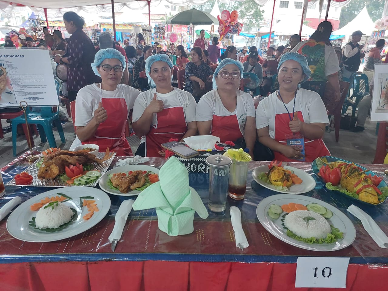 Lomba Senam Kreasi Dan Kuliner Warnai Kemeriahan HUT Toba Ke-26