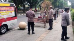 Personel Polres Langkat kembali menertibkan Asmara Subuh di daerah Kabupaten Langkat, Senin(10/3/25).Waspada/ist. 