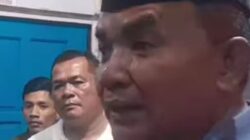 Bupati Agara Salim Fakhry saat di Lapas Kelas II B Kutacane.Waspada/Seh Muhammad Amin