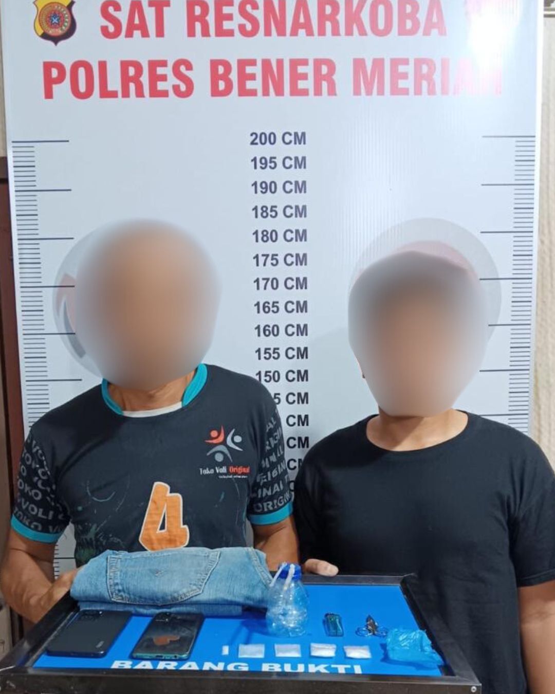 Polisi Tangkap Dua Pengguna Sabu Di Bener Meriah