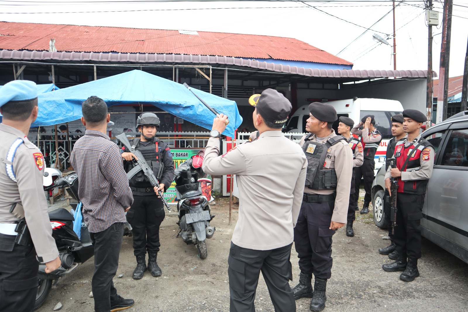 Tiga Tahanan Lapas Kelas II B Kutacane Menyerahkan Diri Ke Polres Agara