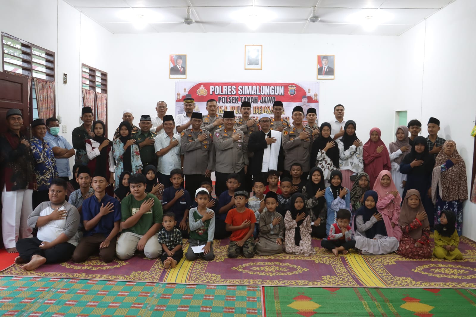 Gelar Buka Puasa Bersama, Polres Simalungun Santuni Dhuafa Dan Anak Yatim