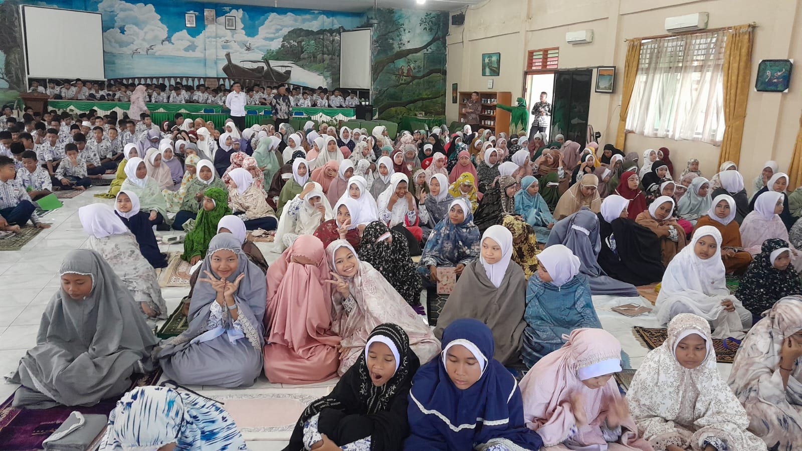 Semarakkan Ramadhan UPT SMPN 1 Medan Gelar Kegiatan Keagamaan