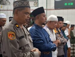 Kapolres P.Siantar Ajak Jamaah Masjid Ilham Jaga Kamtibmas