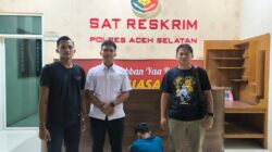 Satreskrim Polres Aceh Selatan Ringkus Pelaku Kejahatan Seksual Terhadap Anak Di Bawah Umur