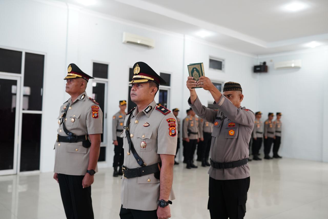 Kompol Dwi Arys Purwoko Resmi Jabat Wakapolres Pidie