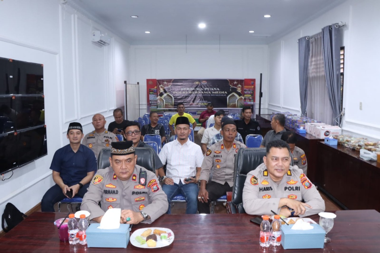 Kapolres Binjai Gelar Buka Puasa Bersama Media, Pererat Sinergi Dan Silaturahmi