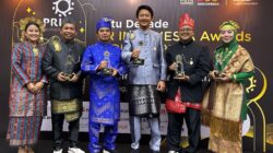 Pertamina Hulu Rokan Zona 1 memboyong 5 penghargaan Public Relation Indonesia Awards (PRIA) melalui Field Rantau, Field Pangkalan Susu, Field Lirik dan Field Jambi. (Waspada/ist).