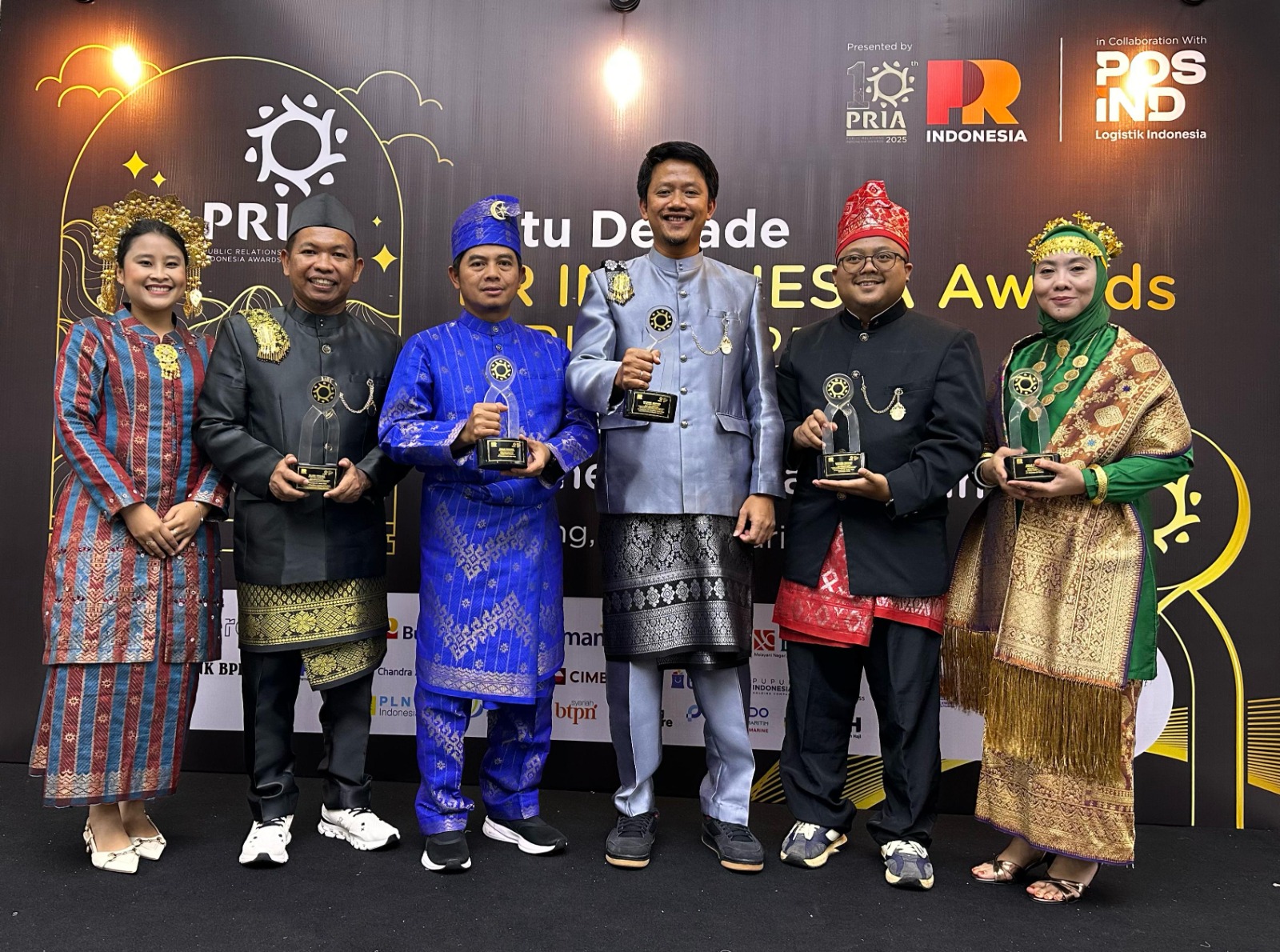 Pertamina Hulu Rokan Zona 1 memboyong 5 penghargaan Public Relation Indonesia Awards (PRIA) melalui Field Rantau, Field Pangkalan Susu, Field Lirik dan Field Jambi. (Waspada/ist).