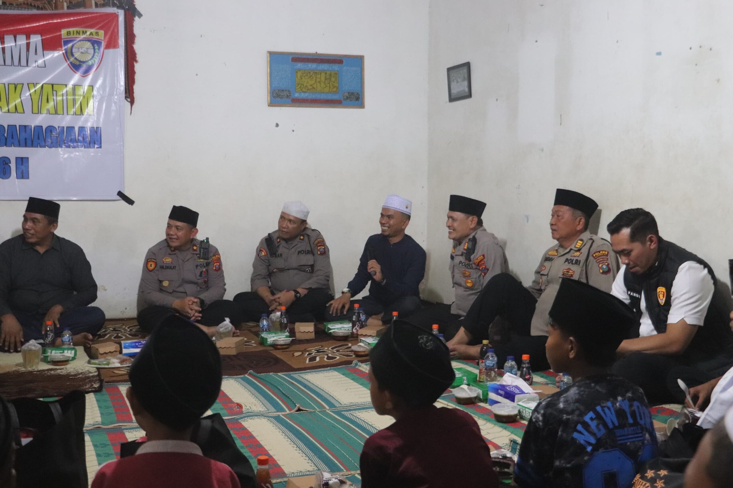 Kapolres Langkat Buka Puasa Dan Berbagi Bersama Anak Yatim