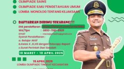 Kejari Madina akan menggelar lomba Olimpiade sains tingkat Kecamatan dan Kabupaten. Waspada/Ist