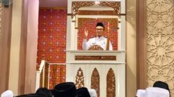 Wali Kota HRB Khatib Jumat di Masjid Agung