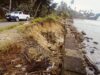 Tembok Penahan Jalan Nasional Ruas Gunung Sitoli Menuju Telukdalam Kembali Ambruk