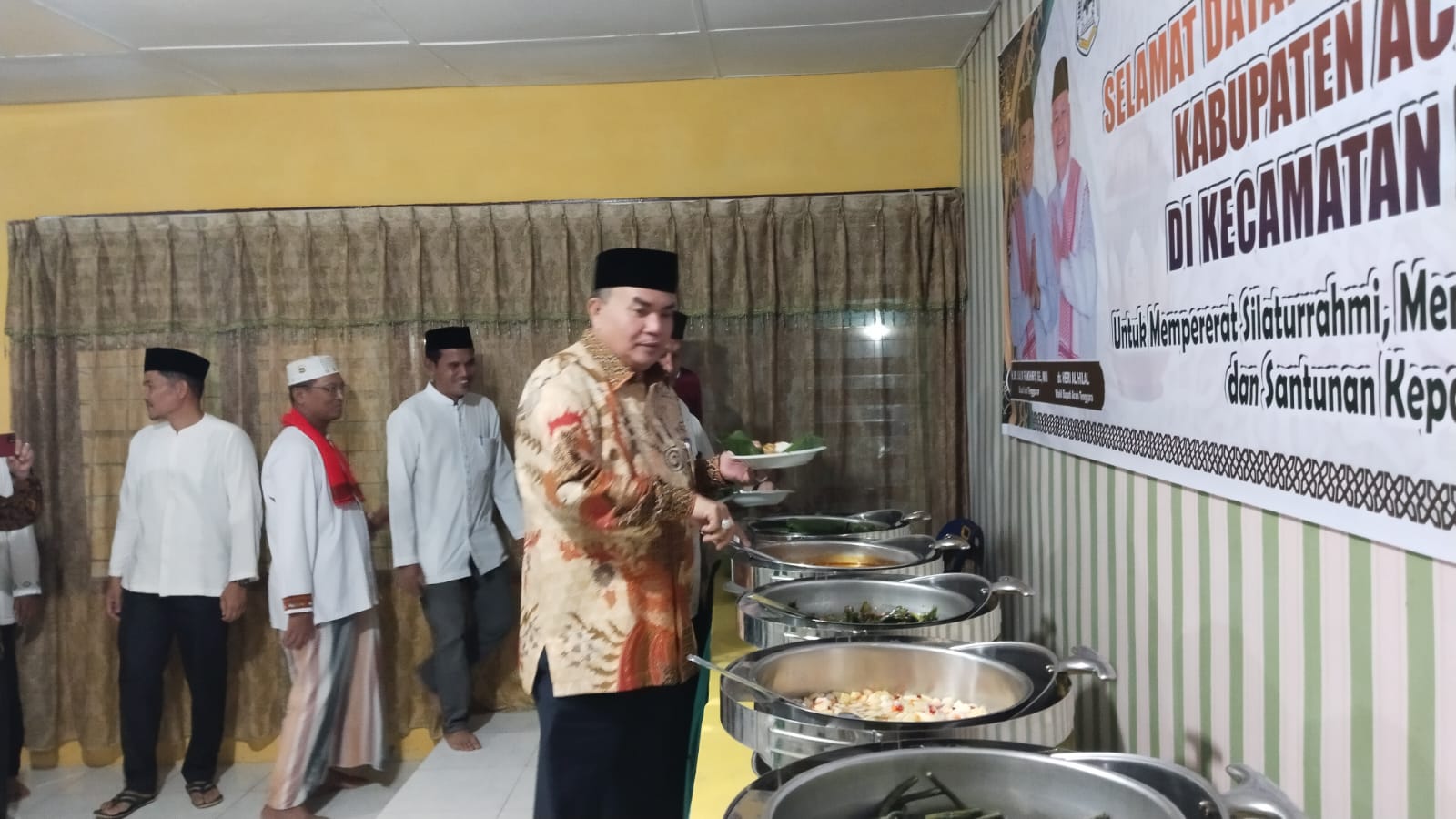 Safari Ramadhan Perdana Bupati Agara Di Masjid Babussalam