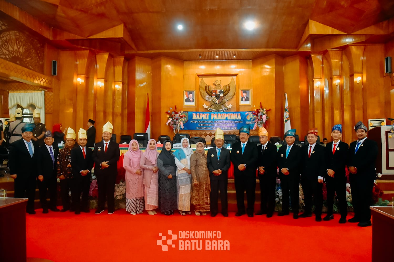 Bupati Batubara Hadiri Rapat Paripurna Peringatan Hari Jadi Ke-79 Kabupaten Asahan