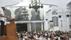 Mualem Launching Instruksi Gubernur Yang Wajibkan ASN Dan Masyarakat Shalat Fardhu Berjamaah