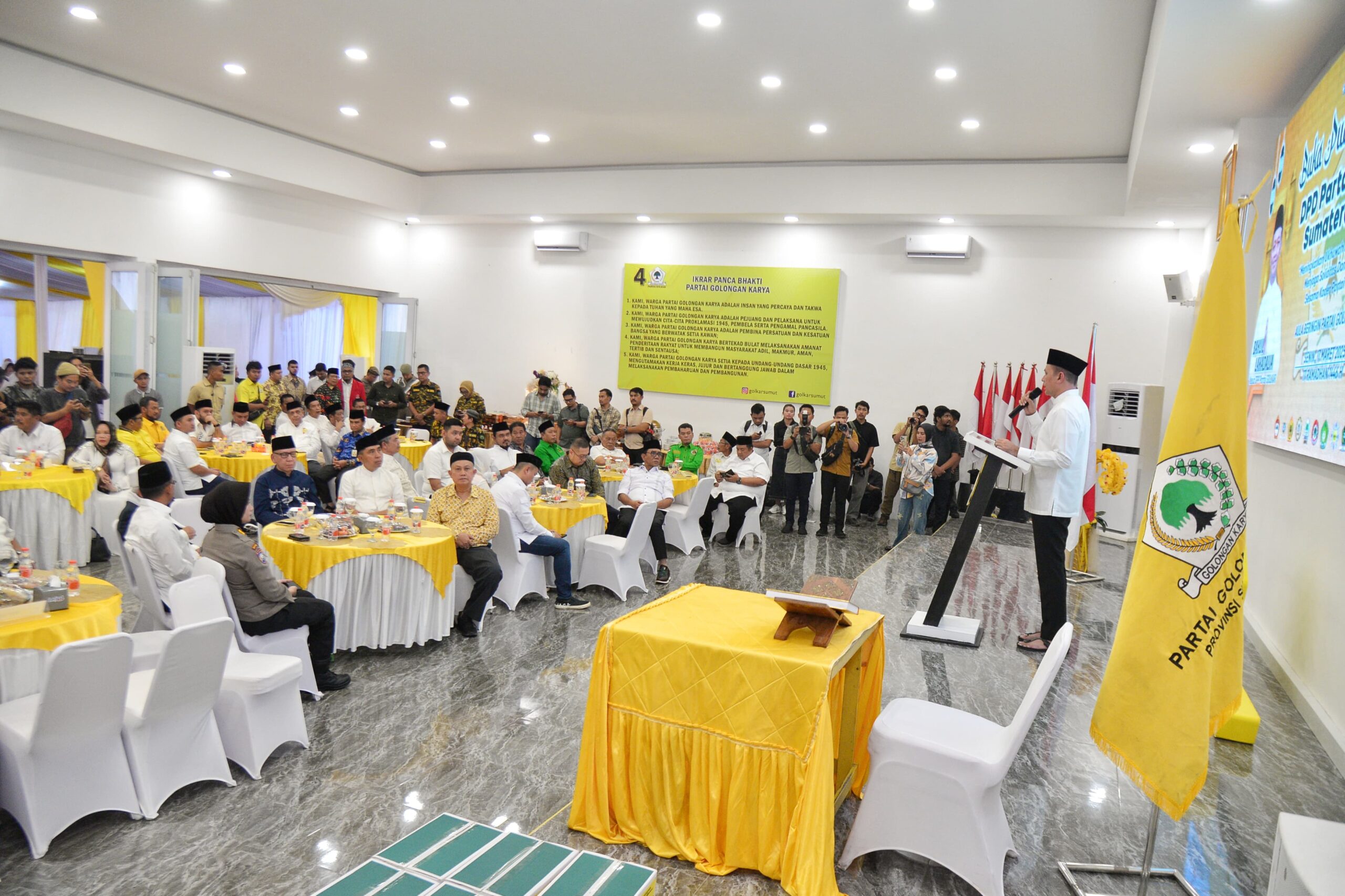 Bukber Golkar Sumut, Ijeck : Jalankan Program-Program Untuk Masyarakat