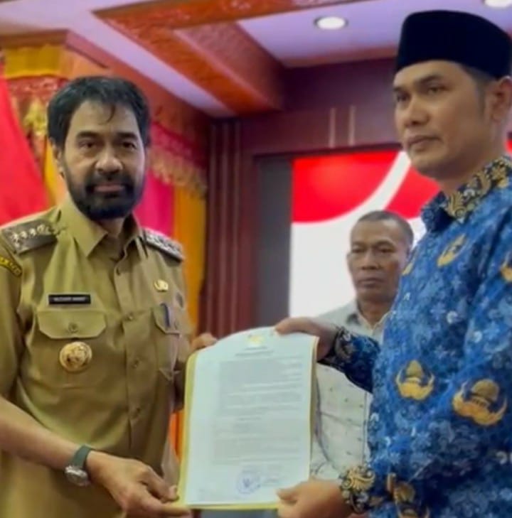 M Nasir Syamaun Gantikan Alhudri Jadi Plt. Sekda Aceh