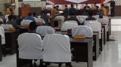 Rapat Paripurna Penyampaian Laporan Keterangan Pertanggungjawaban (LKPJ) Bupati Aceh Utara Tahun 2025, Senin (17/3) di Gedung DPRK Aceh Utara Lhoksukon. Waspada/Zainal Abidin