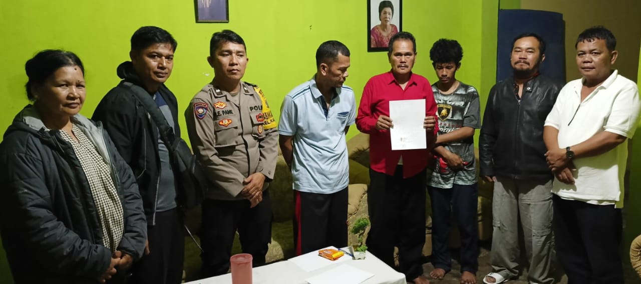 Polres P. Siantar Selesaikan Perkara Pencurian 2 Tabung Gas Dengan Mediasi