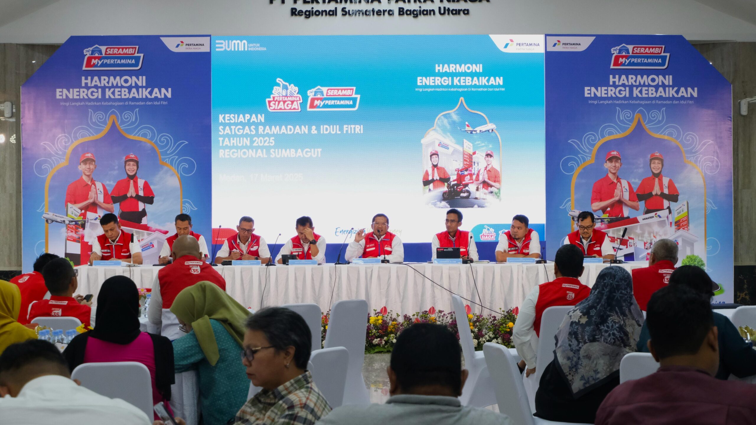 Jamin Ketersediaan Energi, Pertamina Patra Niaga Regional Sumbagut Bentuk Satgas RAFI 2025