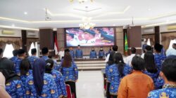 WABUP Langkat Tiorita Br Surbakti membuka Forum Komunikasi Implementasi Strategi Pelaksanaan UHC Tahun 2025. Waspada/Ist