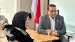 Wali Kota Banda Aceh Illiza Sa'duddin Djamal sowan ke Menteri Ekonomi Kreatif untuk bangun Banda Aceh kreatif di Jakarta, Selasa (18/03/25).(Waspada/Ist)