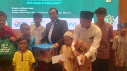 KWP Gelar Santunan Yatim Piatu Di Parlemen