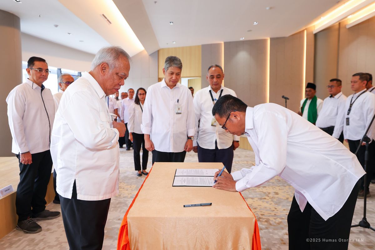 Kakan Bea Cukai Kualanamu Moh Zamroni Dilantik Jadi Kabiro SDM Otorita IKN