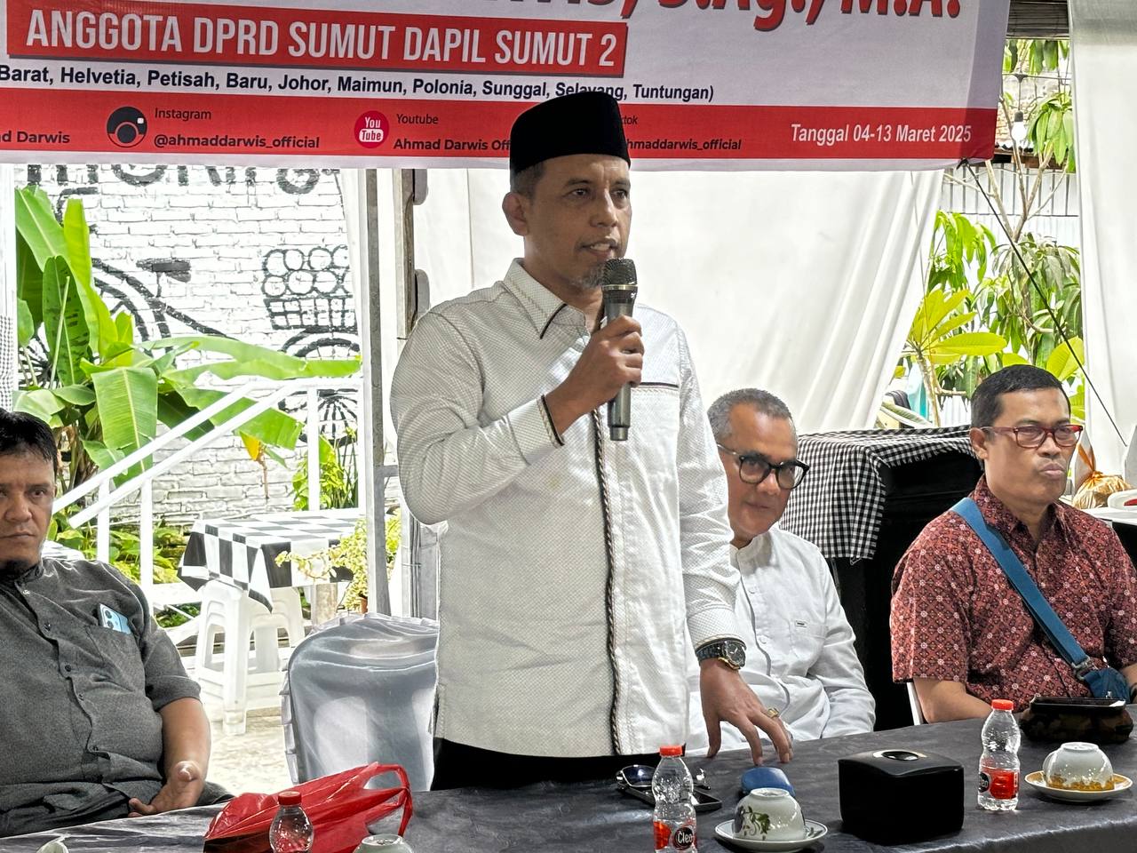 Anggota DPRD Sumut Ahmad Darwis. Waspada/ist