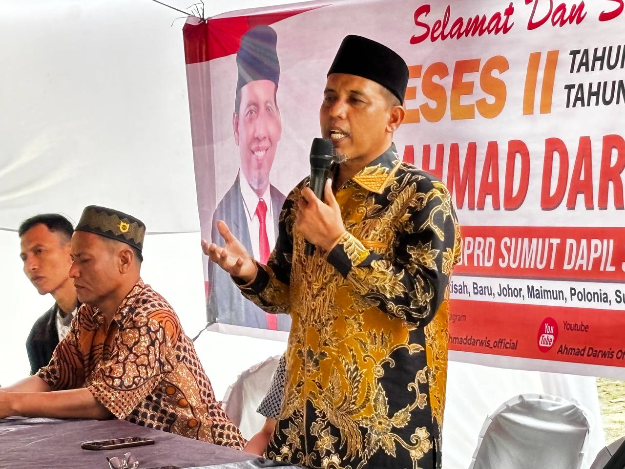 Anggota DPRD Sumut, Ahmad Darwis. Waspada/Ist