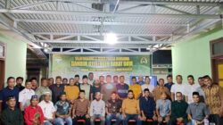 Kegiatan buka puasa bersama jajaran Kodim 0110/Abdya, bersama insan pers. Di kediaman Dandim 0110/Abdya, kawasan Blangpidie. Foto direkam Jumat (21/3) lalu.Waspada/Syafrizal