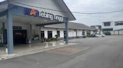 Situasi area Stasiun Kereta Api (KA) Tebingtinggi yang terpantau tidak ada didirikan Pos Terpadu Idul Fitri tahun ini. Waspada/Ist